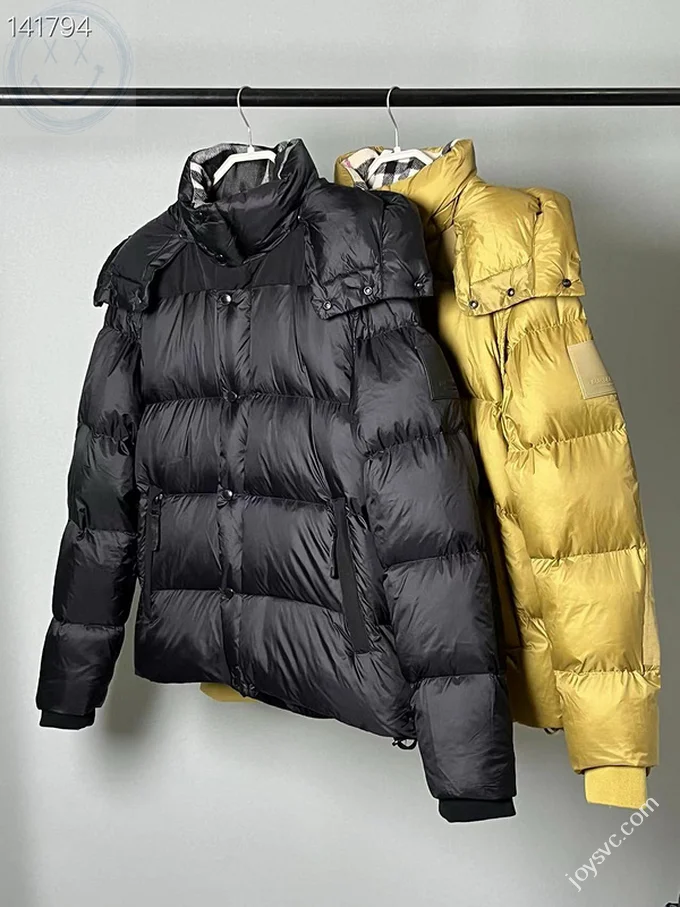 Burberry Down Jacket Luxury Men's Puffer Sizes S-XL