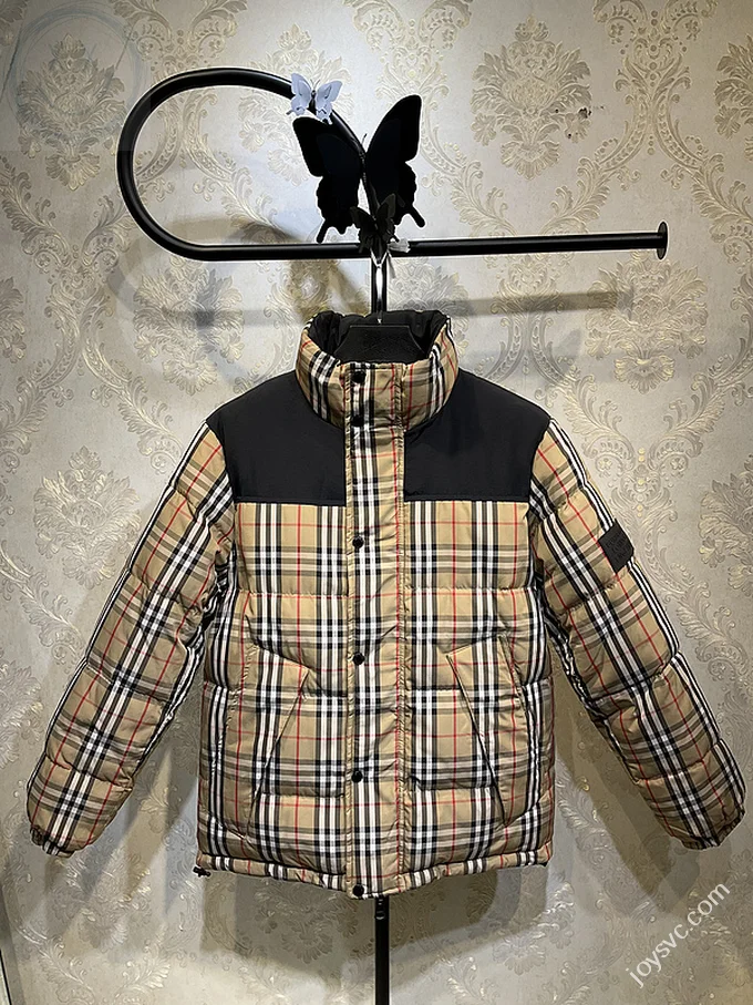 Burberry Down Jacket Luxury Men's Puffer Sizes S-XL