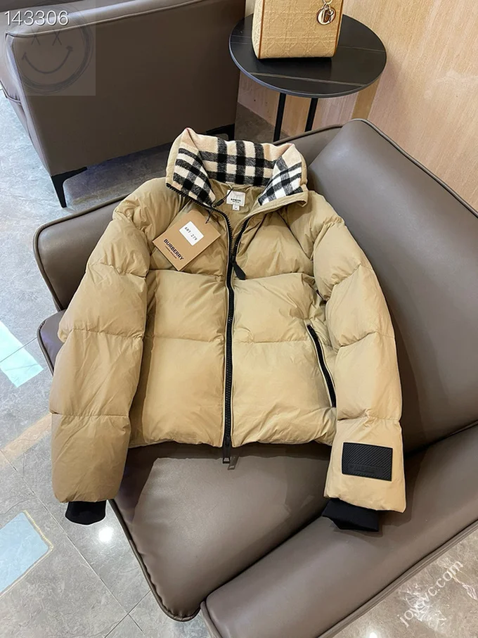 Burberry Down Jacket Luxury Men's Puffer Sizes S-XL