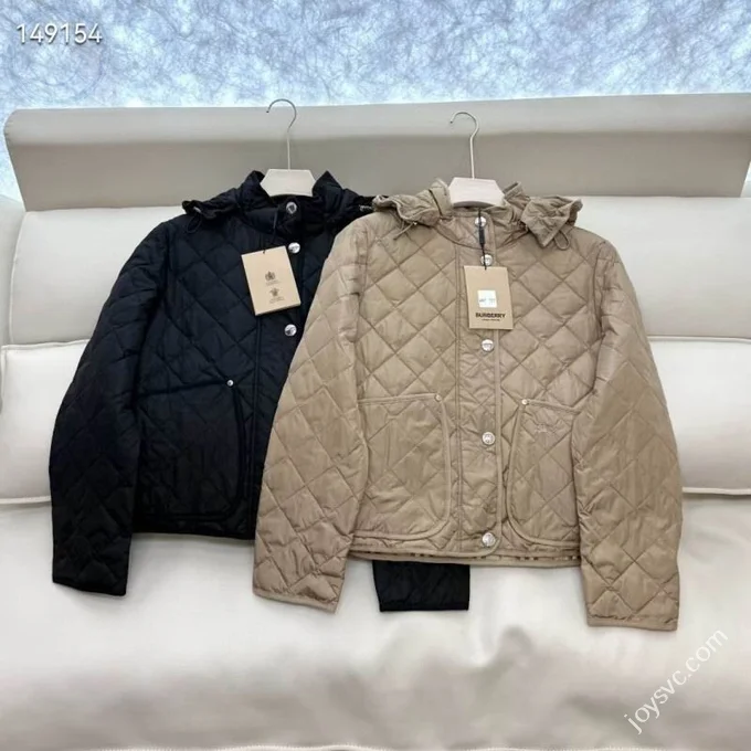 Burberry Down Jacket Luxury Men's Puffer Sizes S-XL
