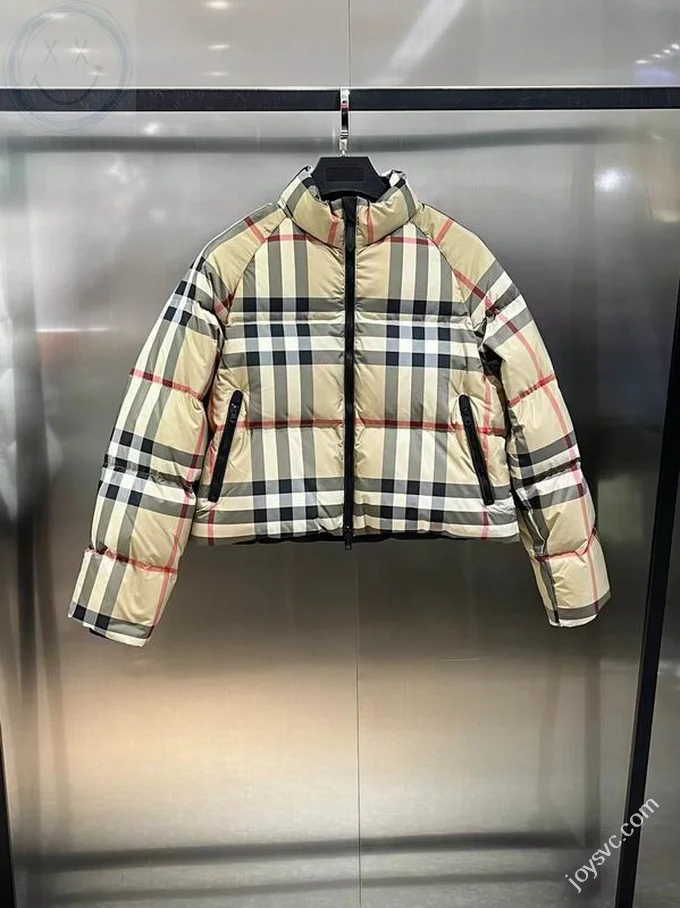 Burberry Down Jacket Luxury Men's Puffer Sizes S-XL