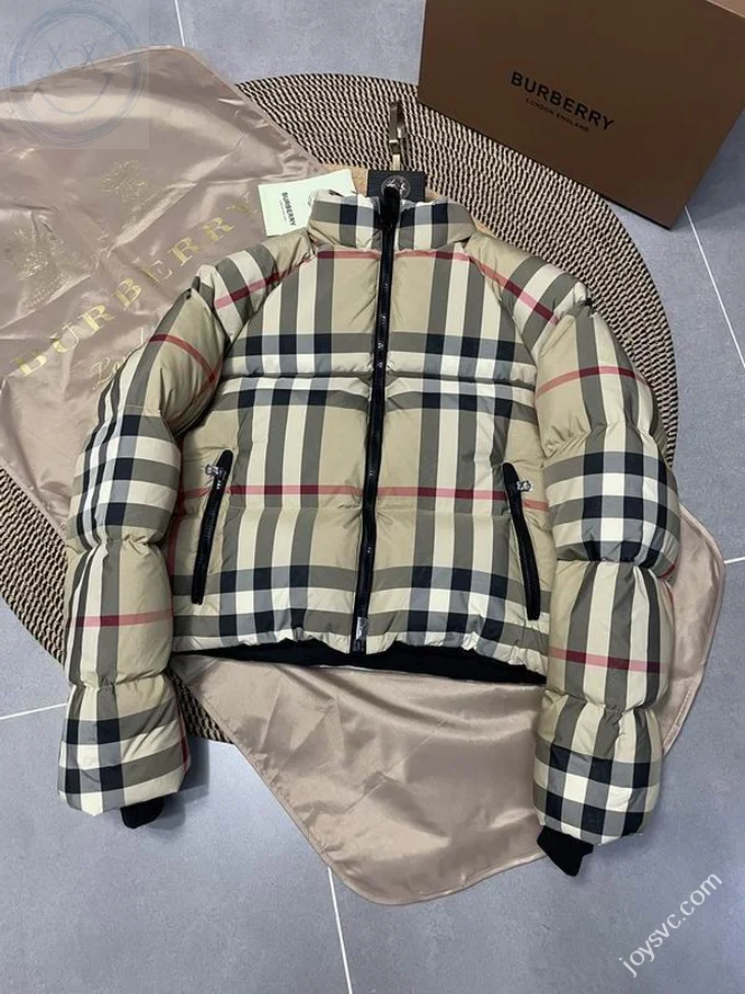 Burberry Down Jacket Luxury Men's Puffer Sizes S-XL