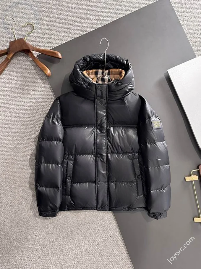 Burberry Down Jacket Luxury Men's Puffer Sizes 48-56