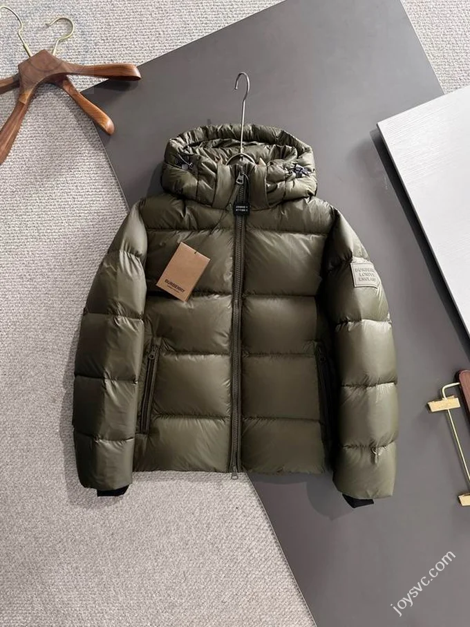 Burberry Down Jacket Luxury Men's Puffer Sizes 48-56