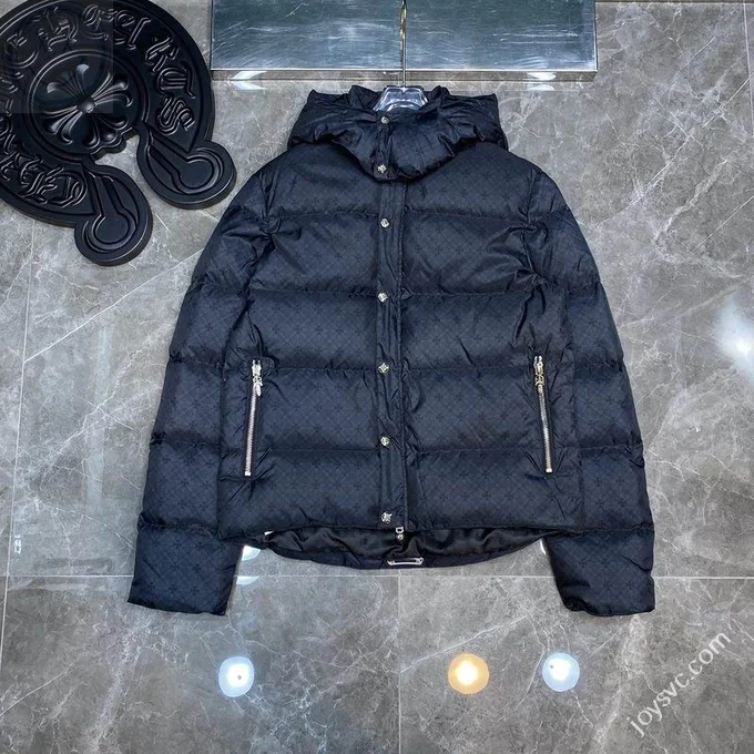 Chrome Hearts Down Jacket Luxury Men's Puffer Sizes S-XL