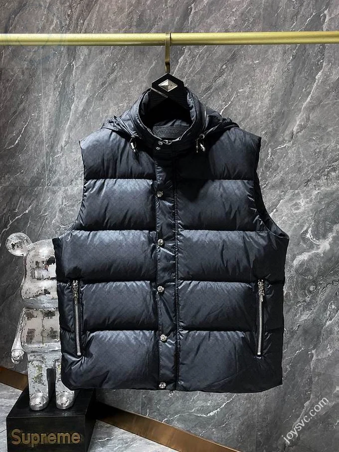 Chrome Hearts Down Jacket Luxury Men's Puffer Sizes S-XL