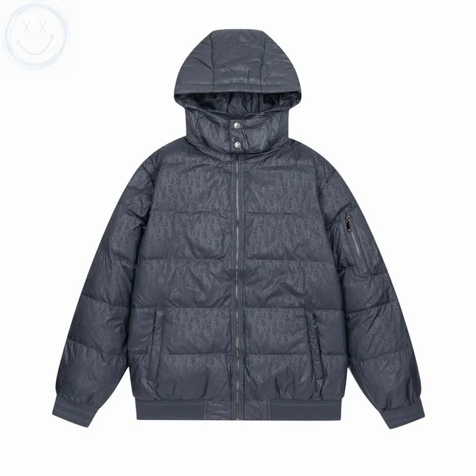 Dior Down Jacket Luxury Men's Puffer Sizes M-2XL