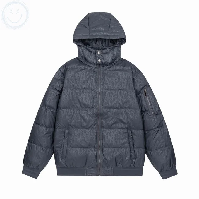 Dior Down Jacket Luxury Men's Puffer Sizes M-2XL