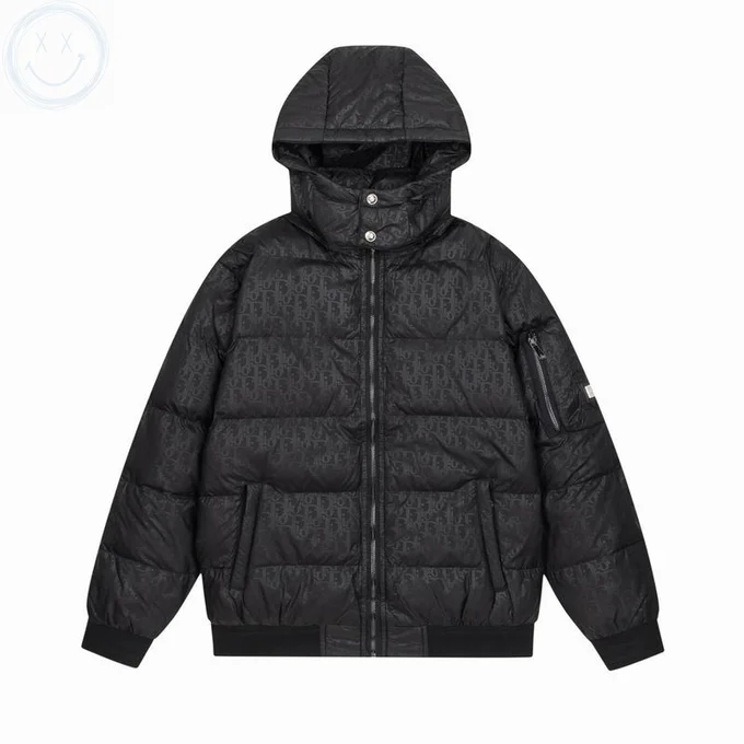 Dior Down Jacket Luxury Men's Puffer Sizes M-2XL
