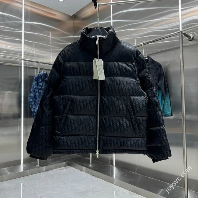 Dior Down Jacket Luxury Men's Puffer Sizes M-2XL