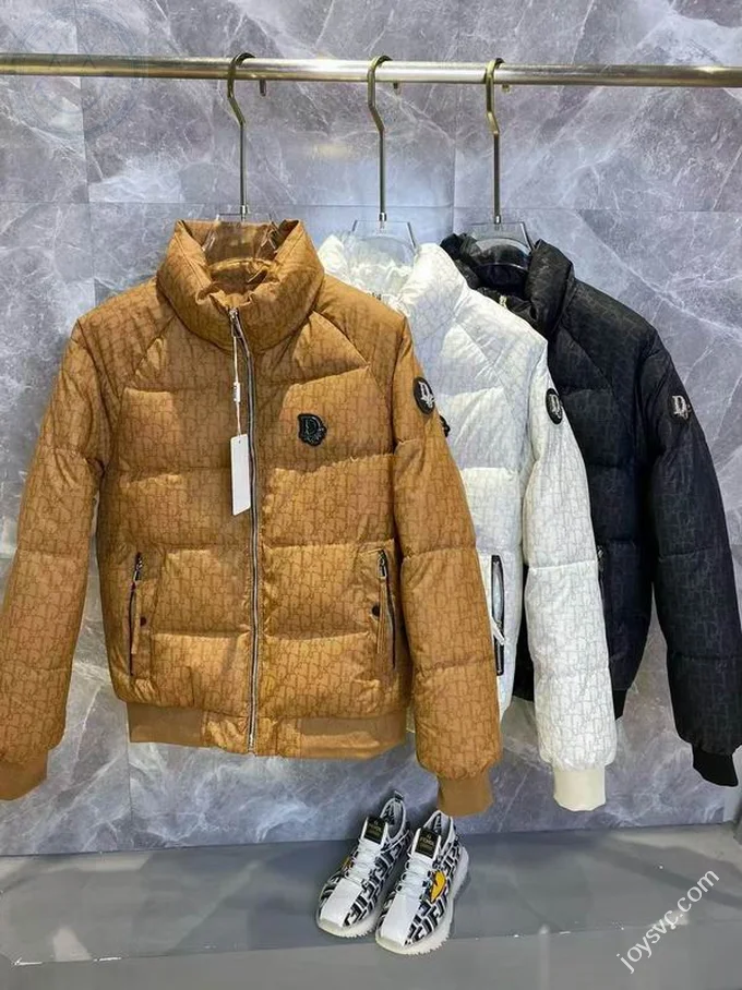 Dior Down Jacket Luxury Men's Puffer Sizes M-3XL