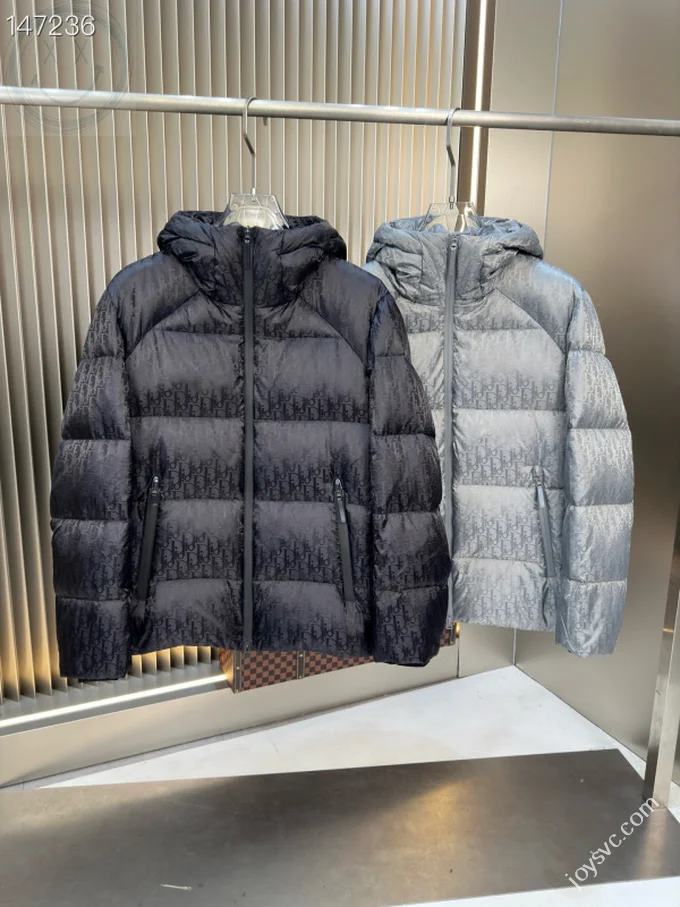 Dior Down Jacket Luxury Men's Puffer Sizes M-3XL