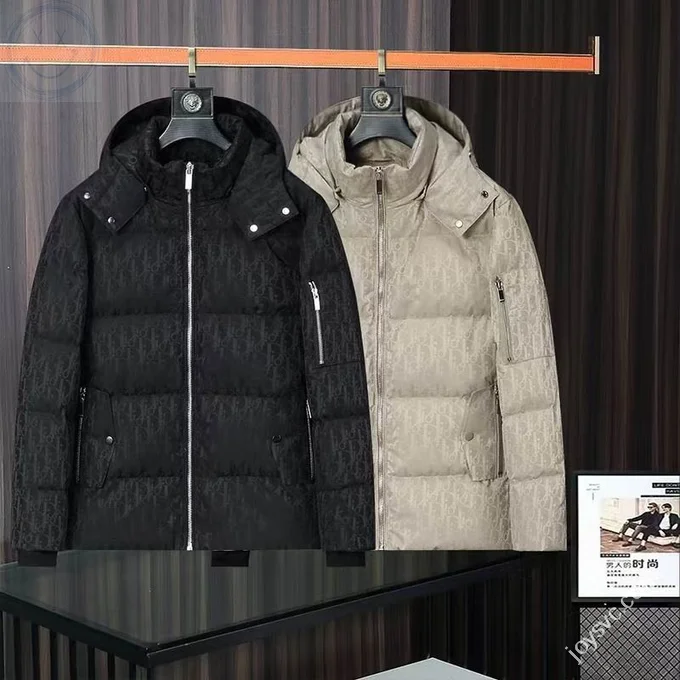Dior Down Jacket Luxury Men's Puffer Sizes M-3XL