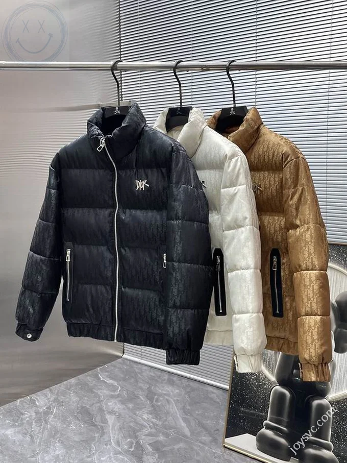 Dior Down Jacket Luxury Men's Puffer Sizes M-3XL