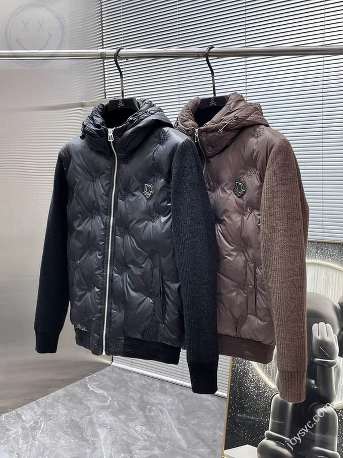 Dior Down Jacket Luxury Men's Puffer Sizes M-3XL