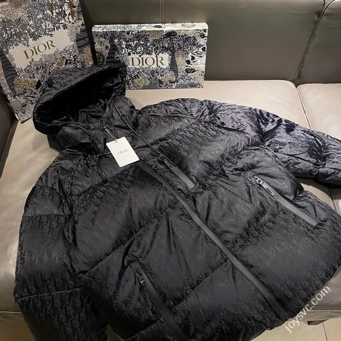 Dior Down Jacket Luxury Men's Puffer Sizes M-4XL