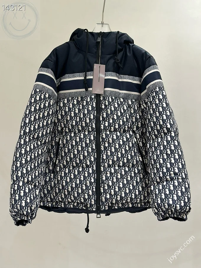 Dior Down Jacket Luxury Men's Puffer Sizes S-2XL