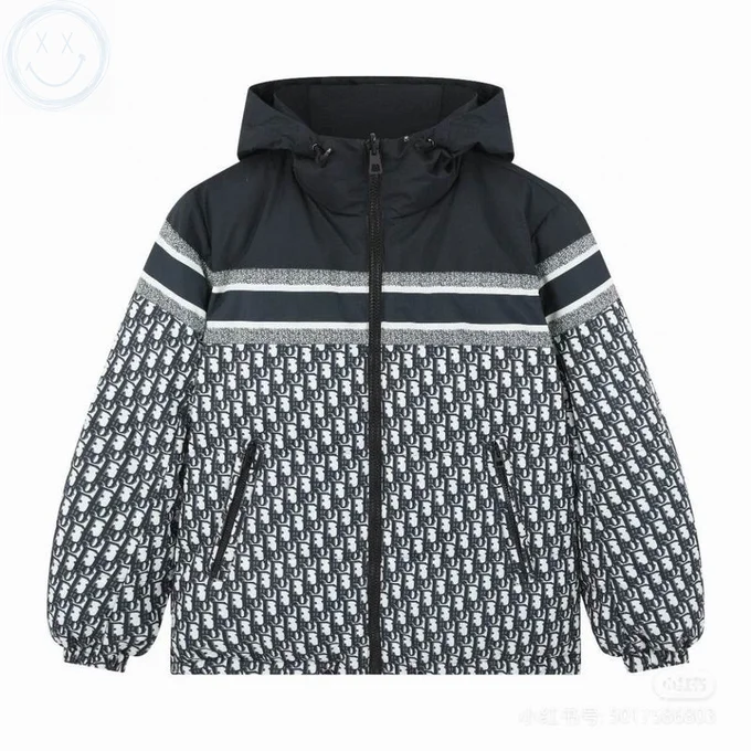 Dior Down Jacket Luxury Men's Puffer Sizes S-2XL