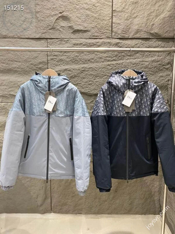 Dior Down Jacket Luxury Men's Puffer Sizes S-XL