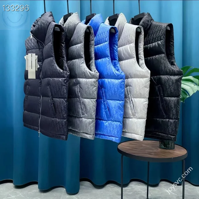 Dior Down Jacket Luxury Unisex Puffer Sizes 1-5