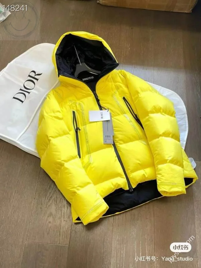 Dior Down Jacket Luxury Men's Puffer Sizes 44-52