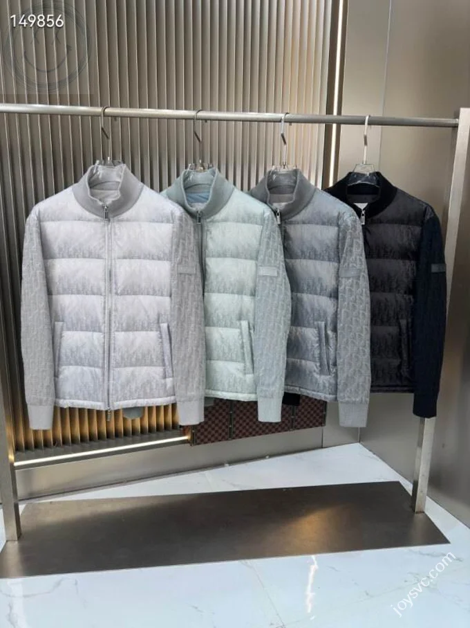 Dior Down Jacket Luxury Men's Puffer Sizes 46-56