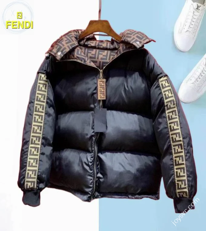 Fendi Down Jacket Luxury Men's Puffer Sizes M-3XL