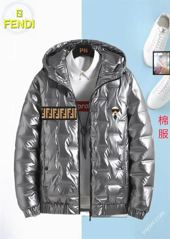Fendi Down Jacket Luxury Men's Puffer Sizes M-3XL