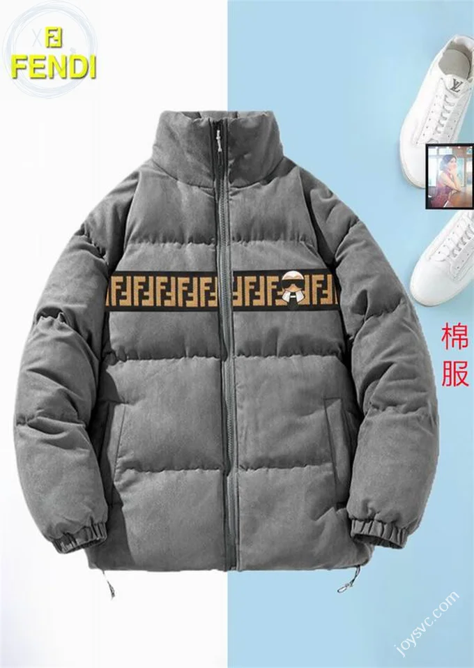 Fendi Down Jacket Luxury Men's Puffer Sizes M-3XL