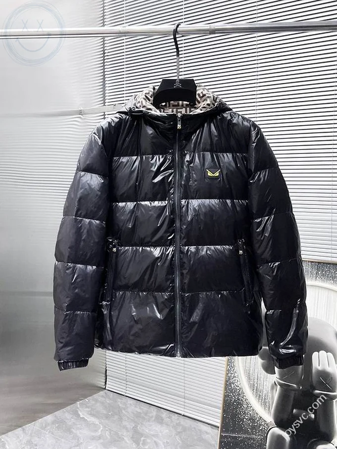 Fendi Down Jacket Luxury Men's Puffer Sizes M-3XL