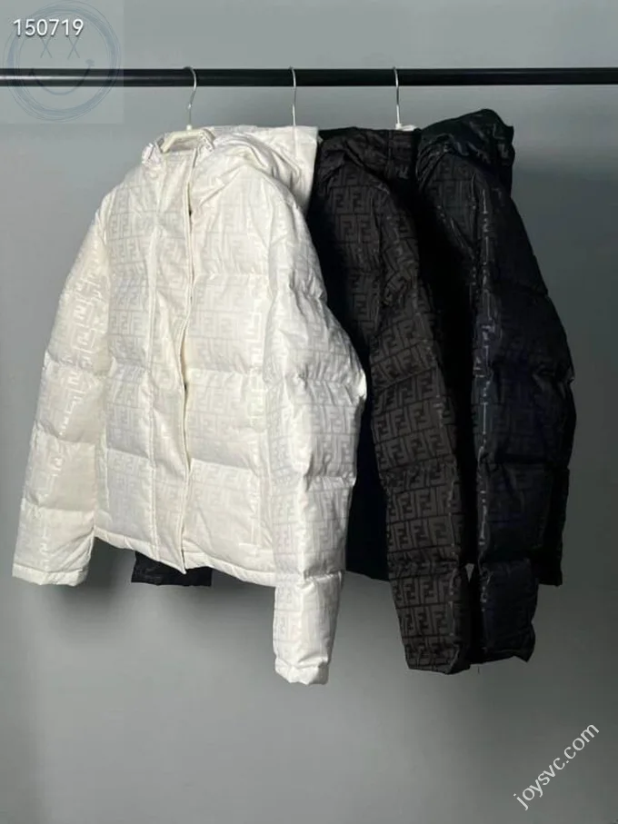 Fendi Down Jacket Luxury Men's Puffer Sizes S-2XL