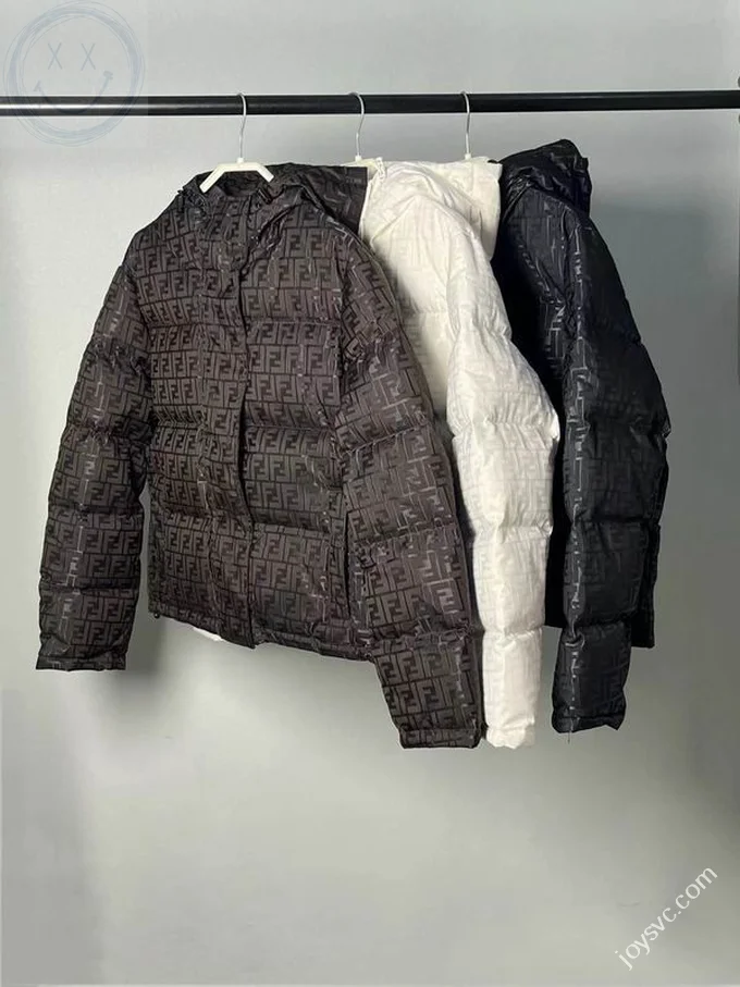 Fendi Down Jacket Luxury Men's Puffer Sizes S-2XL