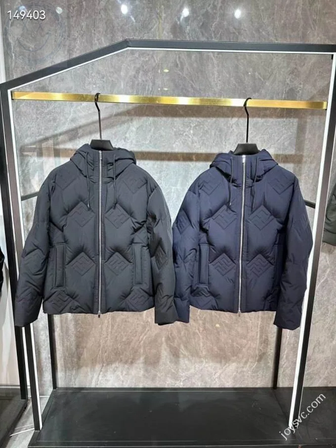 Fendi Down Jacket Luxury Men's Puffer Sizes 48-56