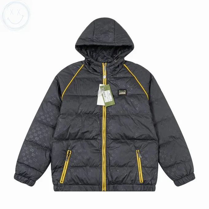 Gucci Down Jacket Luxury Men's Puffer Sizes M-2XL