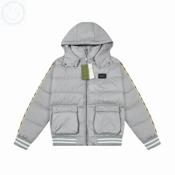 Gucci Down Jacket Luxury Men's Puffer Sizes M-2XL