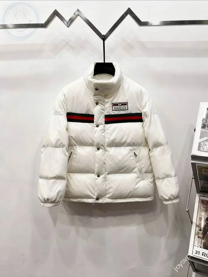 Gucci Down Jacket Luxury Men's Puffer Sizes M-2XL