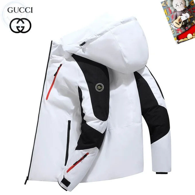 Gucci Down Jacket Luxury Men's Puffer Sizes M-3XL