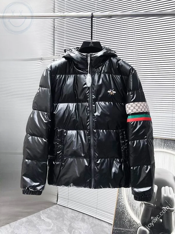 Gucci Down Jacket Luxury Men's Puffer Sizes M-3XL