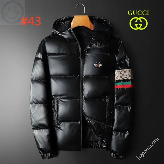 Gucci Down Jacket Luxury Men's Puffer Sizes M-4XL