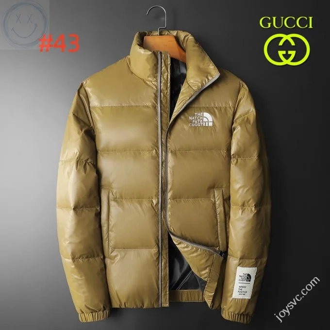 Gucci Down Jacket Luxury Men's Puffer Sizes M-4XL