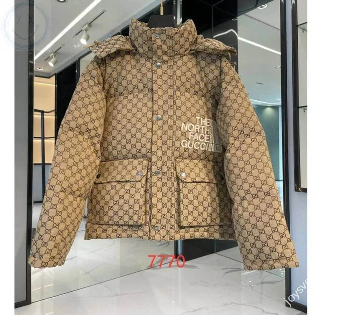 Gucci Down Jacket Luxury Men's Puffer Sizes S-XL