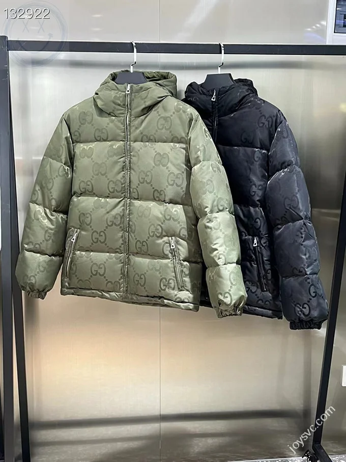 Gucci Down Jacket Luxury Unisex Puffer Sizes 42-50
