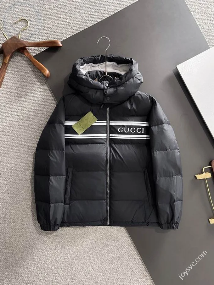 Gucci Down Jacket Luxury Unisex Puffer Sizes 42-50