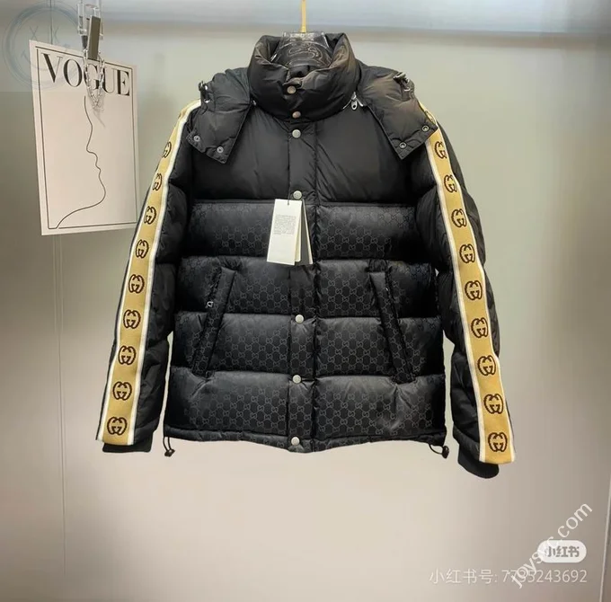 Gucci Down Jacket Luxury Unisex Puffer Sizes 42-50