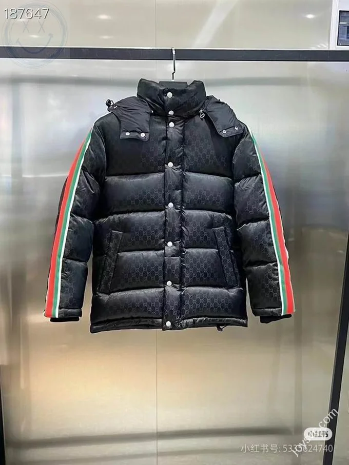Gucci Down Jacket Luxury Unisex Puffer Sizes 42-50