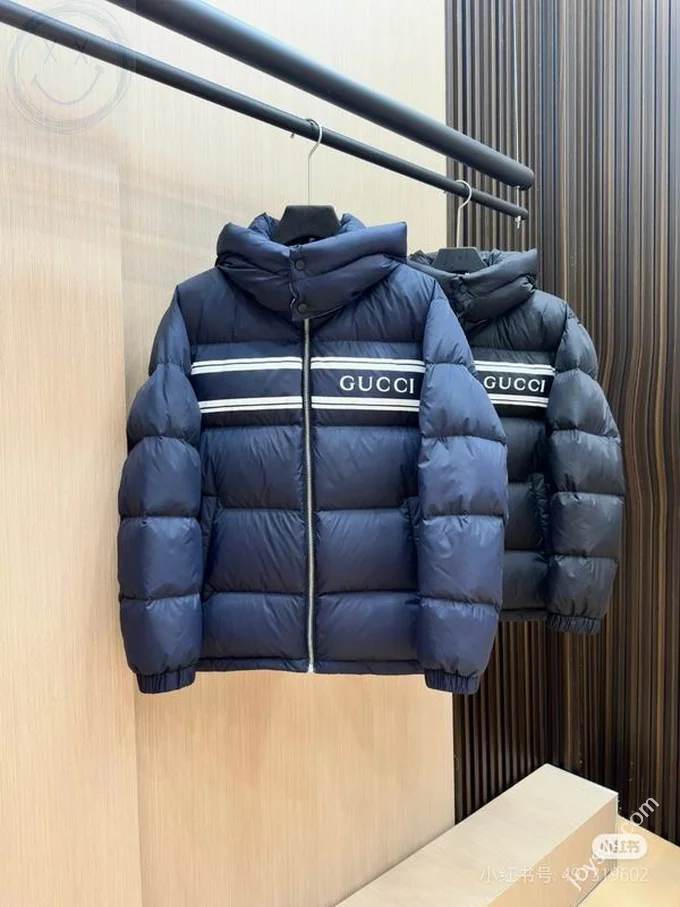 Gucci Down Jacket Luxury Unisex Puffer Sizes 42-50