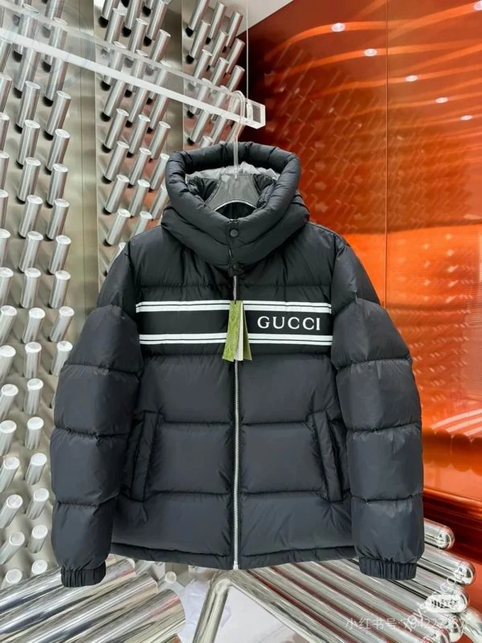 Gucci Down Jacket Luxury Unisex Puffer Sizes 42-50
