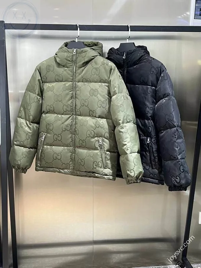Gucci Down Jacket Luxury Unisex Puffer Sizes 42-50