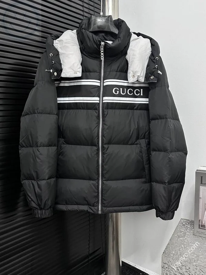 Gucci Down Jacket Luxury Unisex Puffer Sizes 42-50