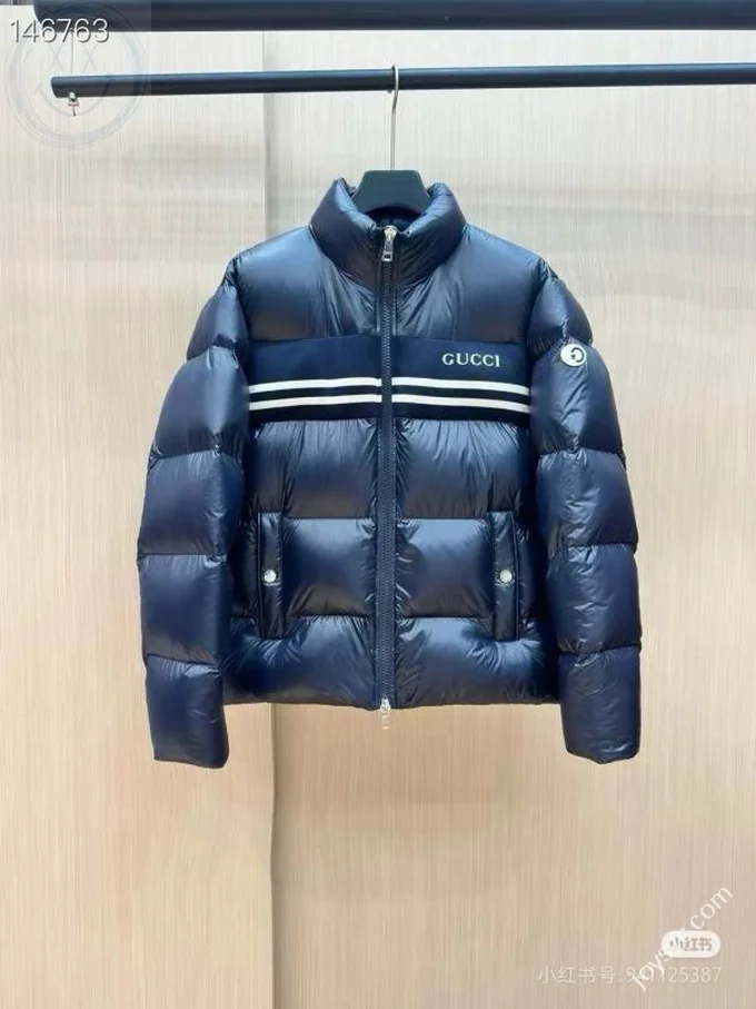 Gucci Down Jacket Luxury Unisex Puffer Sizes 42-52